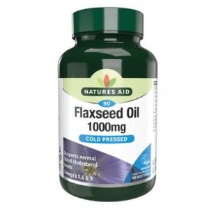 Natures Aid Flaxseed Oil 1000mg