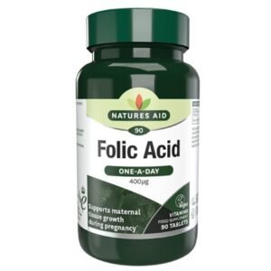 Natures Aid Folic Acid 400ug