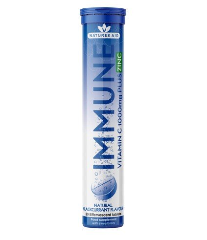 Natures Aid Immune Effervescent (Vitamin C 1000mg)