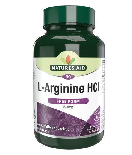 natures-aid-l-arginine-hcl-500mg Natures Aid L-Arginine HCl 500mg