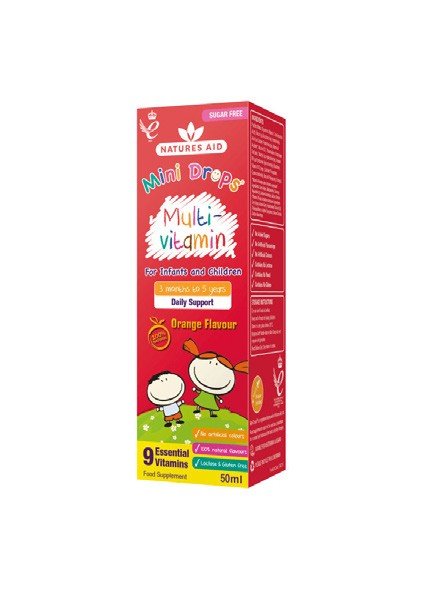 Natures Aid Mini Drops Multi-Vitamin Drops