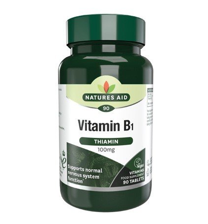 Natures Aid Vitamin B1 100mg