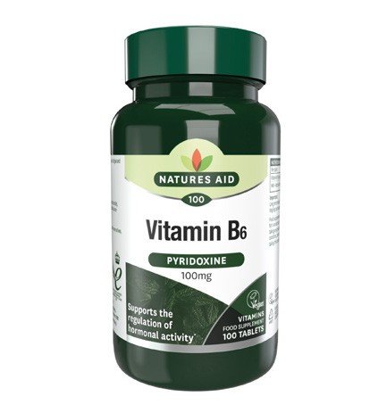 Natures Aid Vitamin B6 (Pyridoxine)