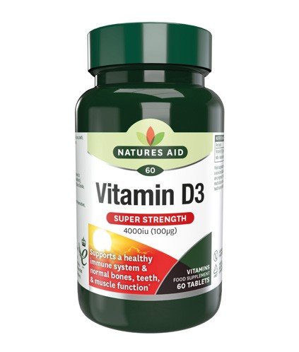 Natures Aid Vitamin D3 4000iu