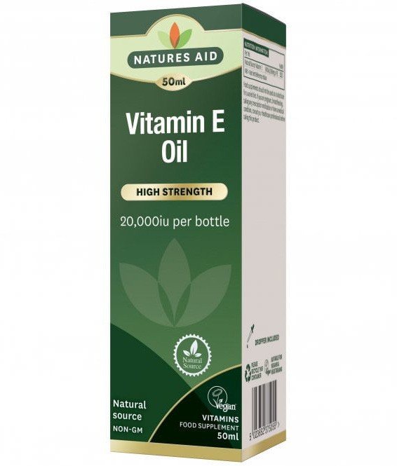 Natures Aid Vitamin E Oil High Strength