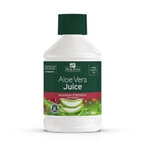 Optima Aloe Pura Aloe Vera Juice Cranberry Flavour 500ml