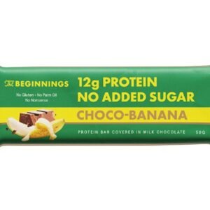 The Beginnings Choco-Banana Protein Bar (12g protein)