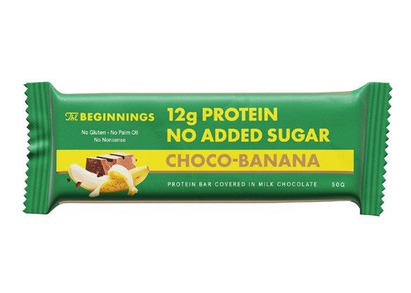 The Beginnings Choco-Banana Protein Bar (12g protein)