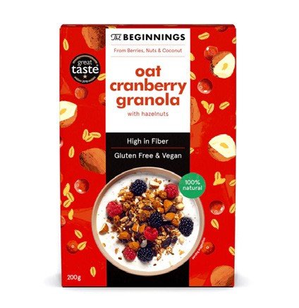 the-beginnings-cranberry-oat-granola The Beginnings Cranberry Oat Granola