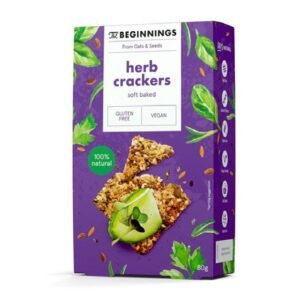 The Beginnings Herb Seed Crackers