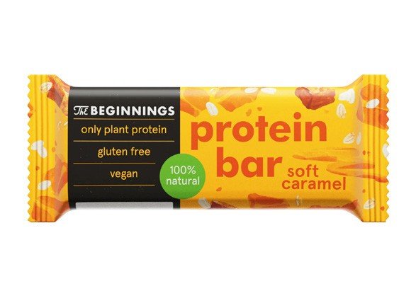 the-beginnings-raw-caramel-protein-bar The Beginnings Raw Caramel Protein Bar