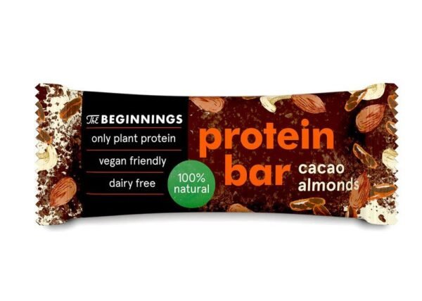 the-beginnings-raw-cocoa-protein-bar-cacao-almond The Beginnings Raw Cocoa Protein Bar (Cacao Almond)