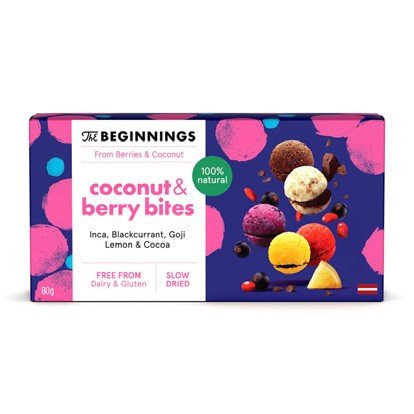 The Beginnings Raw Coconut & Berry Bites