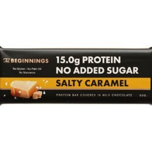The Beginnings Salty Caramel Protein Bar (15g protein)