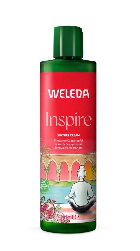 weleda-shower-cream-inspire-pomegranate-400ml Weleda Shower Cream Inspire (Pomegranate) 400ml