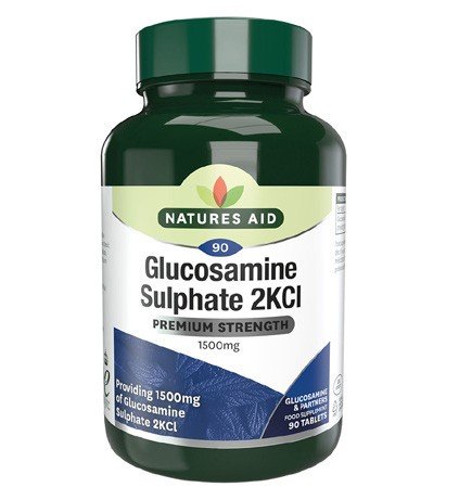 Natures Aid Glucosamine Sulphate 1500mg 180 Pack Natures Aid Glucosamine Sulphate 1500mg 180 Pack