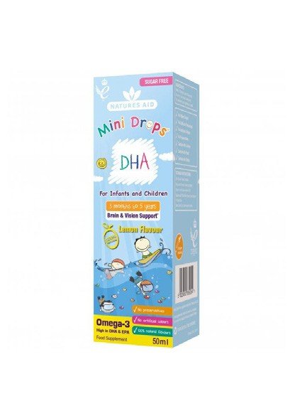 Natures Aid Mini Drops DHA Drops Natures Aid Mini Drops DHA Drops
