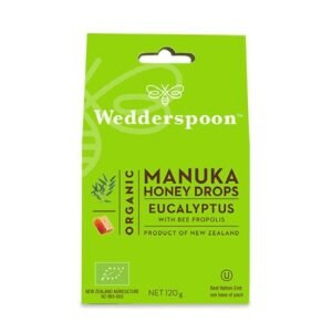 Wedderspoon Manuka Honey Drops Eucalyptus